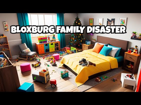 Roblox Family Kids Left HOME ALONE Destroy HOUSE! Roblox Welcome to Bloxburg Family Roleplay