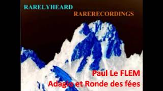 Paul Le Flem Adagio et Ronde des fées