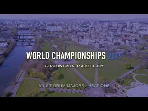 Drum Majors - World Championships 2019 - Adult Heat 1 [1080p HD]