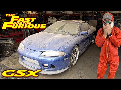 Wiederbelebung einer Fast & Furious-Legende: Mitsubishi Eclipse GSX Detail-Transformation!