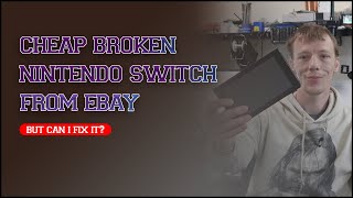 A Broken Nintendo Switch For $10 But Can I Fix It?