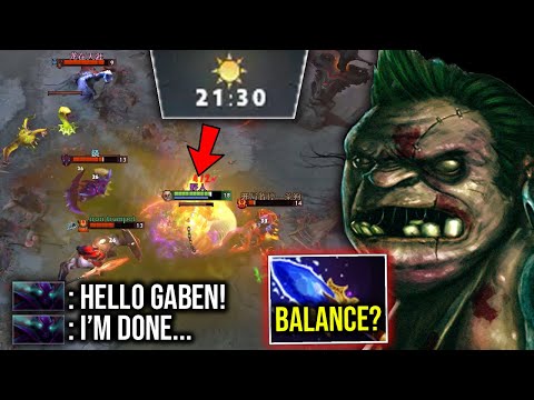 WTF 20Mins 1vs5 IMBA! NICE WORK VALVE! Agh Pudge still balance?