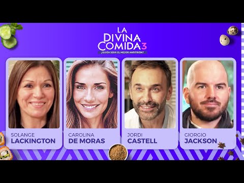 La Divina Comida - Carolina De Moras, Jordi Castell, Giorgio Jackson y Solange Lackington