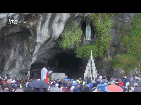 Chapelet du 25 avril 2023 à Lourdes