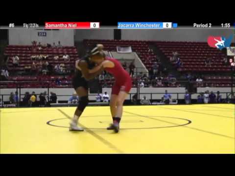 WM 55 KG - RD1 - Samantha Niel (Waldorf) vs. Jacarra Winchester (MVC)