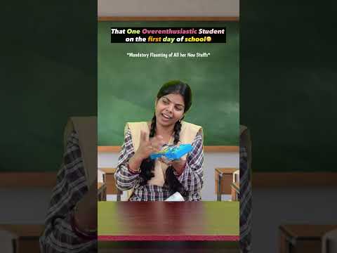 Over Enthusiastic Student😁Watch till the end🤡#sharmilageorge #shorts