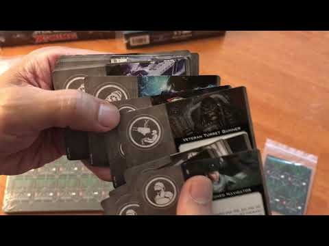 X-Wing 2nd Edition Galactic Empire Conversion Kit Unboxing