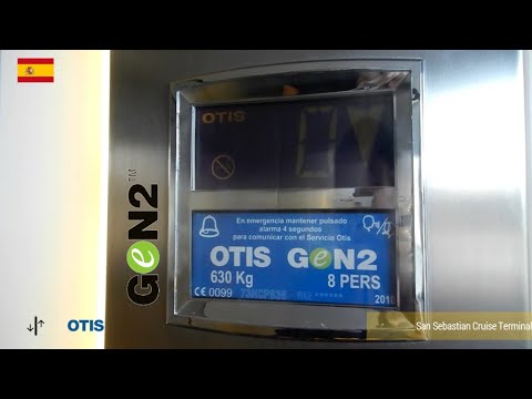OTIS GeN2 Elevator - Cruise Terminal, San Sebastian de La Gomera, ES
