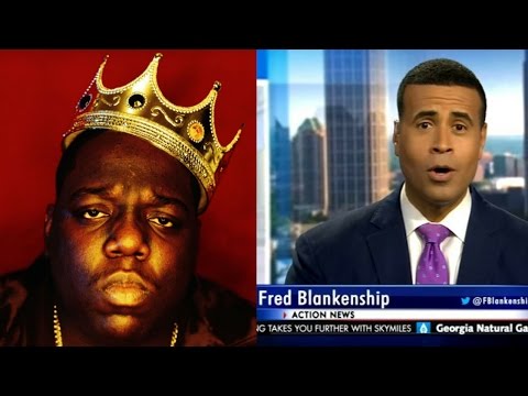 Atlanta news team pays tribute to Notorious B.I.G.