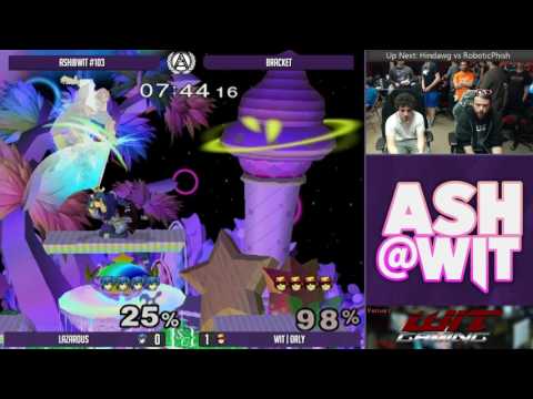 Lazarous (Marth) vs WIT | ORLY (Falcon) - ASH@WIT #103 Melee Bracket