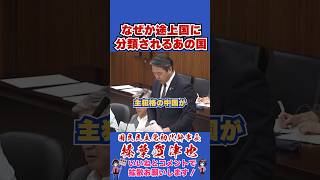 なぜか途上国に分類されるあの国 #国民民主党 #shorts #榛葉幹事長