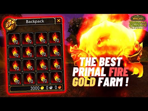 Ultimate Primal Fire Farming  in TBC Classic