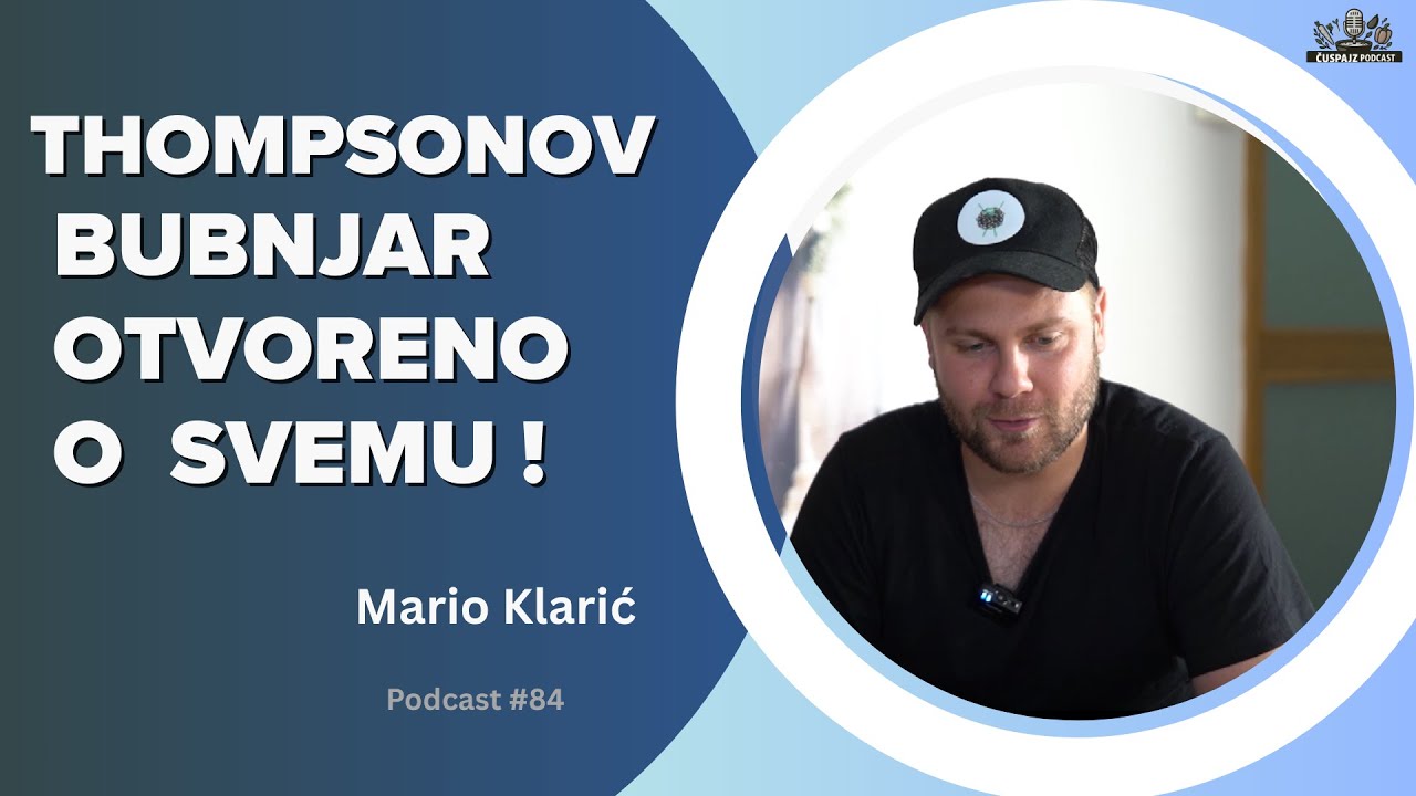 PODCAST ČUŠPAJZ #84 - Mala smo zemlja ,hrabri smo ponosni smo i nikome ne štetimo! - MARIO KLARIĆ