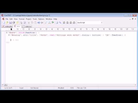 jQuery Tutorial 1 Introduction to jQuery