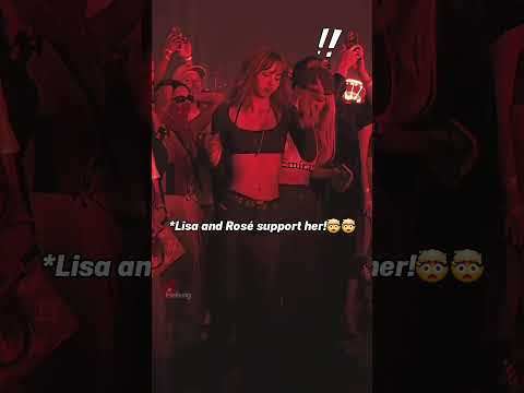 Oh God! Lisa and Rosé dance slay to support Jennie!🔥 #blackpink