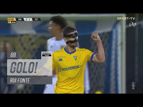 Goal | Golo Rui Fonte: Famalicão 2-(1) Estoril Praia (Liga 21/22 #32)