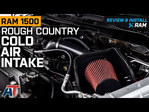 2009-2018 RAM 1500 5.7L HEMI Rough Country Cold Air Intake Review & Install