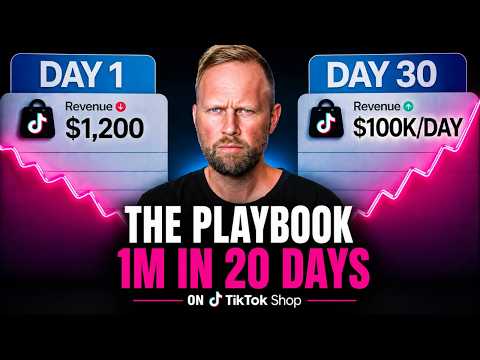 TikTok Shop 0 to 1 Million in 20 Days, Step by Step