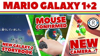 Super Mario Galaxy 1+2  | Mouse Confirmed, New Galaxy 2 Story & More