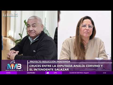 Cruces entre la diputada Corvino y el intendente de san pedro Cecilio Salazar