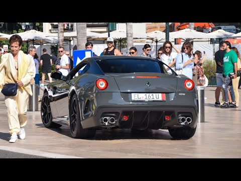 Supercars in Monaco + Tailor Made 599 GTO!!