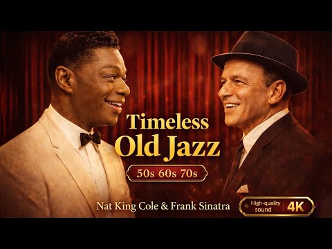 Step back in time to the 1950s with Nat King Cole & Frank Sinatra - Timeless Old Jazz 50's 60's 70's