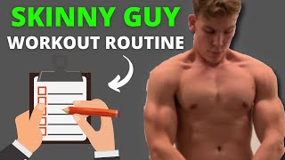 Muscle Building Home Workout Plan For Skinny Guys!