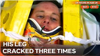 Construction Worker Crushed Under a Cherry Picker | 24 Hours In A&E