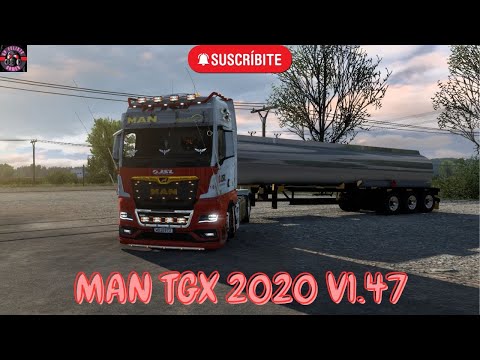 EURO TRUCK SIMULATOR 2 - GAMEPLAY - MAN TGX 2020 V1.47