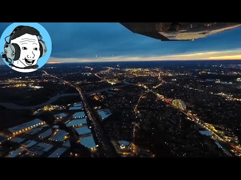 Out After Dark in Unfamiliar Territory - New Private Pilot SURPRISE Night Solo (Cessna 172SP)