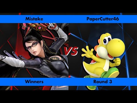 No Style Skirmish - Mistake (Bayonetta) vs PaperCutter46 (Yoshi) Winners Round 3 - Ultimate Singles
