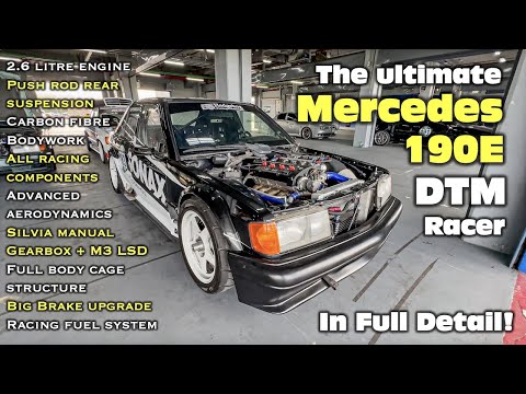 The Ultimate Mercedes 190E ‘DTM’ Racer … Innovation & Evolution.