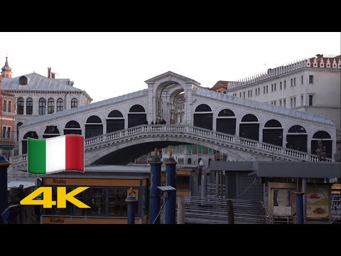 Venice Walk: Rialto Bridge | Ponte di Rialto【4K】