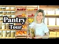 PANTRY TOUR ORGANIZED PANTRY TOUR With Mason Jars Scandish Home