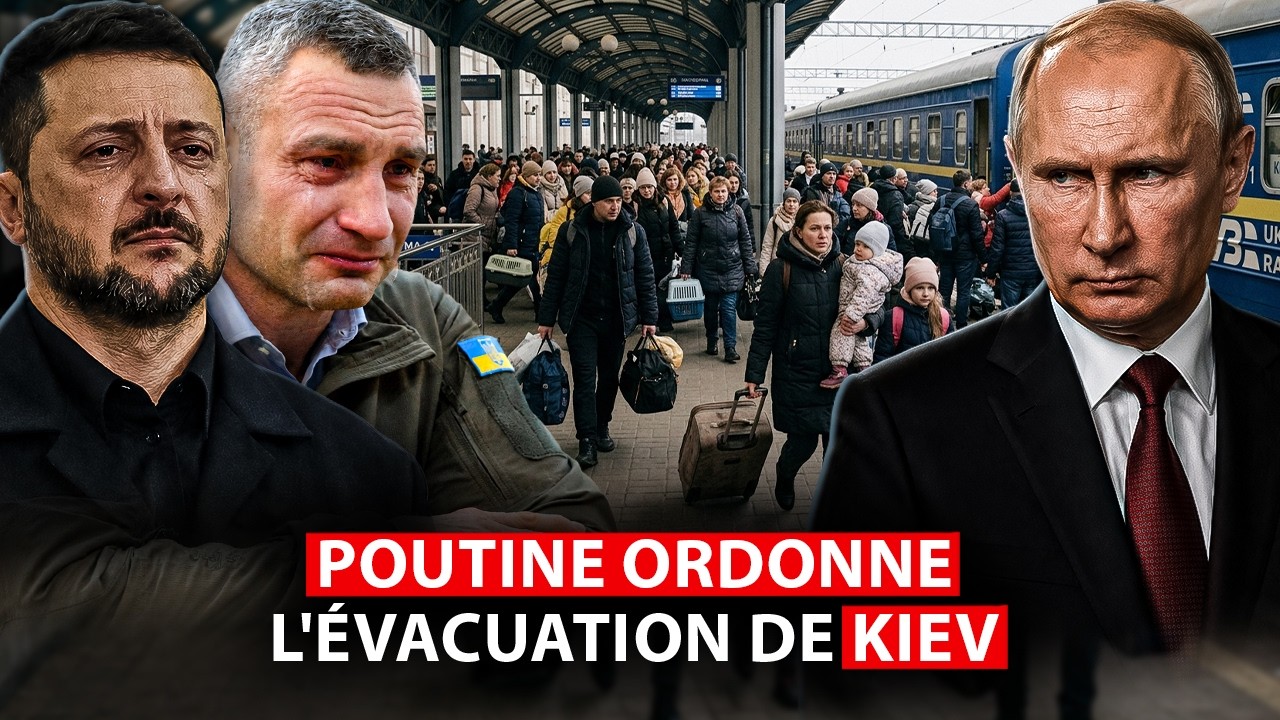 La Russie demande aux étrangers de quitter Kiev, les dégâts seront terrible.