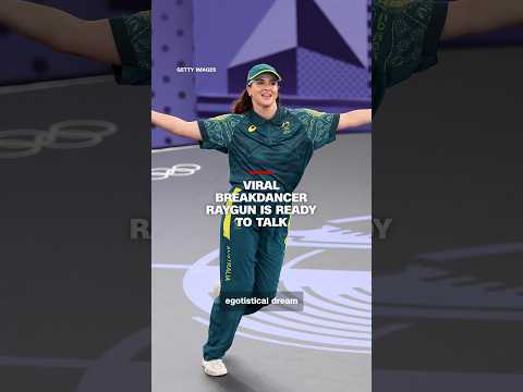 Viral breakdancer Raygun is ready to talk