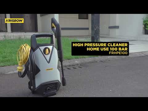 Gambar Krisbow High Pressure Cleaner Home Use 100 Bar 1400 Watt FRHPE100A