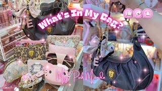 WIMB - WHAT’S IN MY BAG? Ft Juicy Couture Juicy Romance Hobo in Chocolate
