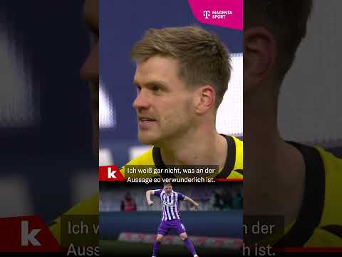 Video Thumbnail: "Schöner Brückentag": Schultz bestens gelaunt nach Osnabrück-Sieg #shorts