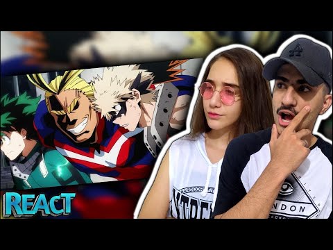 REAGIMOS A BOKU NO HERO ACADEMIA - EPISÓDIO 4