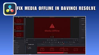 How to Fix Davinci Resolve "Media Offline" Error 2026 - Relink Missing Media in Davinci Resolve