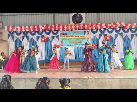 lets dance jothe jothe dance performance MMDRS Devarakotta 6th standard students