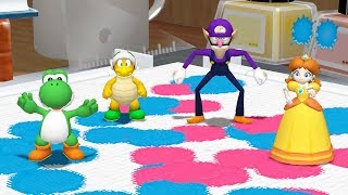 Mario Party 8 - 4 Player Minigames - Yoshi  Hammer