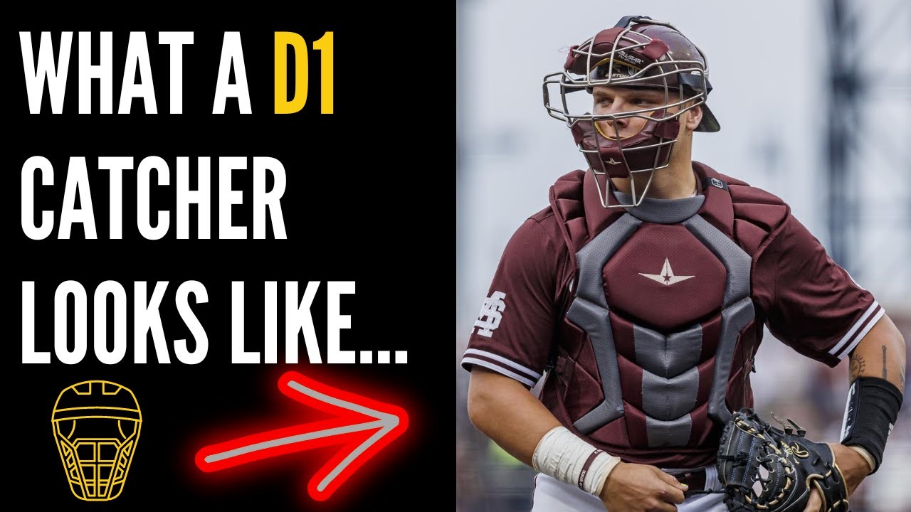 What a D1 Catcher looks like in high school!