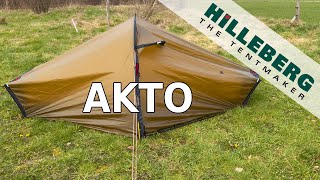 Hilleberg Akto Tent - Setup & Look Around