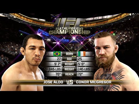 UFC 194 - Conor McGregor vs Jose Aldo (Simulation)