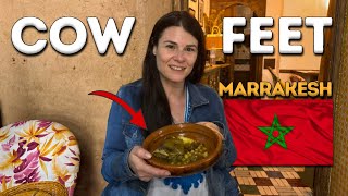 First Time Eating Cow Feet - Marrakesh, Morocco