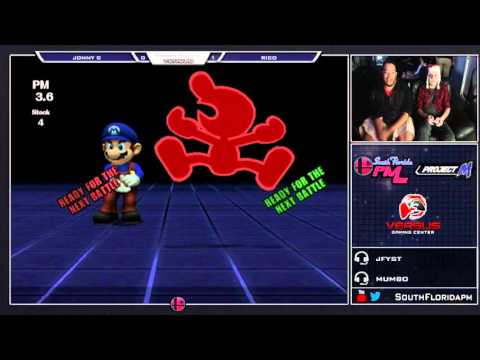 Versus Project M Weekly 12/27/15 - Winners Round 2 - Rico (Game & Watch) vs JonnyC (Mario)