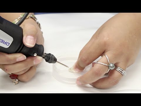 Crankin' Out Crafts-ep460 Shell Drilling with a Hand Held Rotary Tool