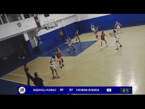 1ZLS Playoff / ŽKK Radivoj Korać - KKŽ Crvena Zvezda